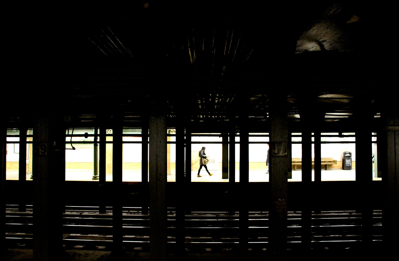 subway passenger urban free photo