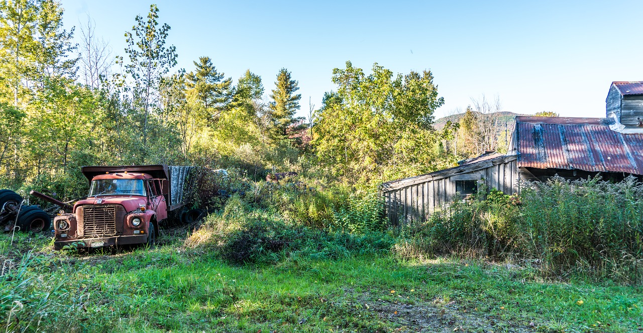 sugar shack antique truck rural free photo