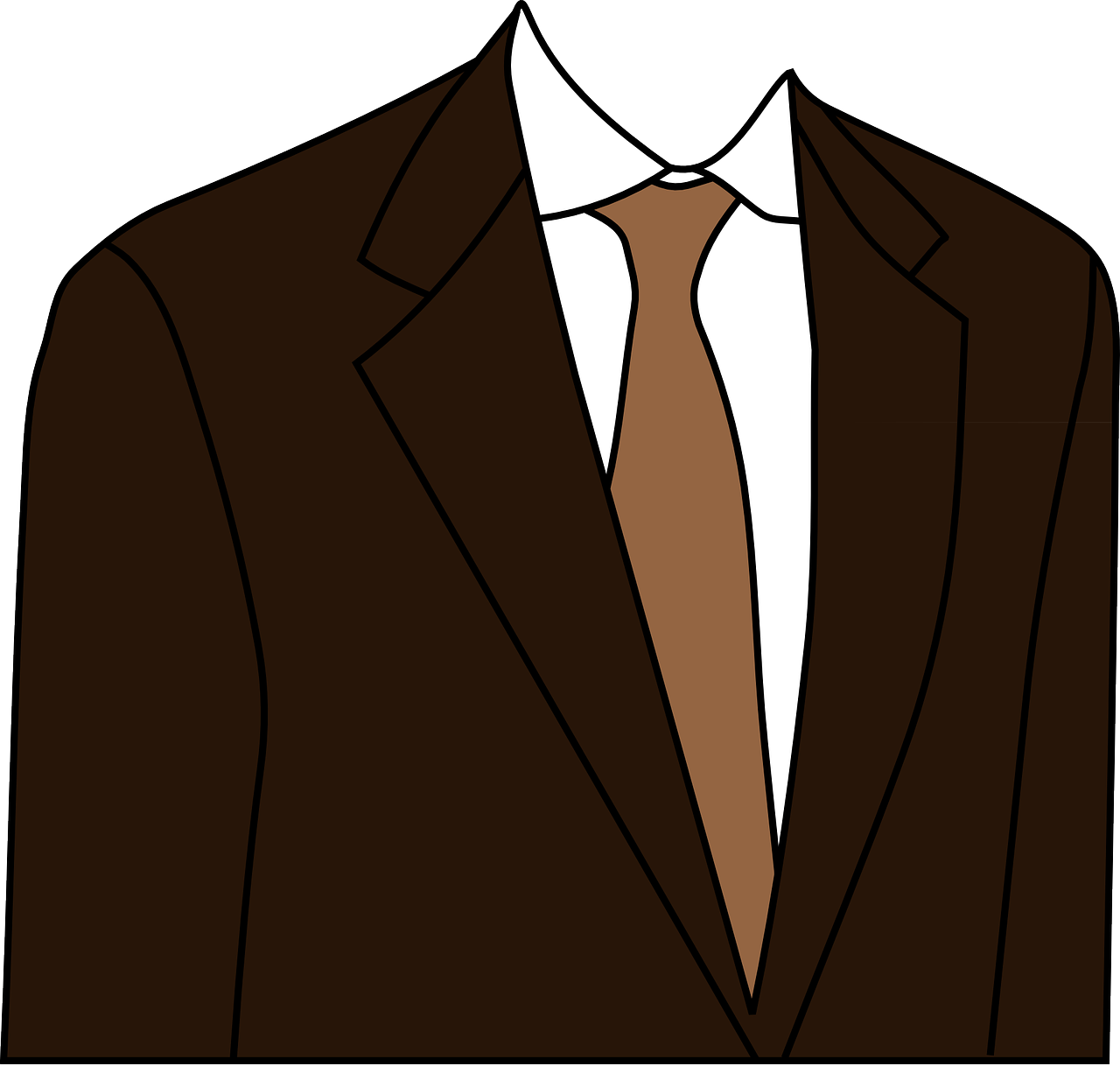 suit brown clothing free photo
