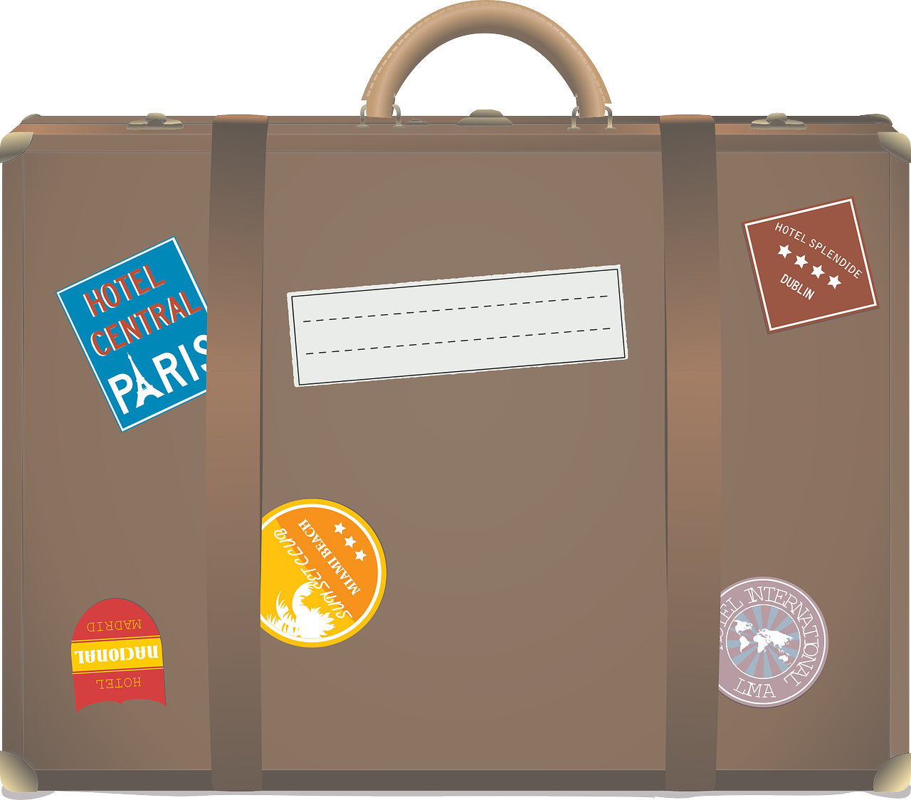 suitcase travel baggage free photo