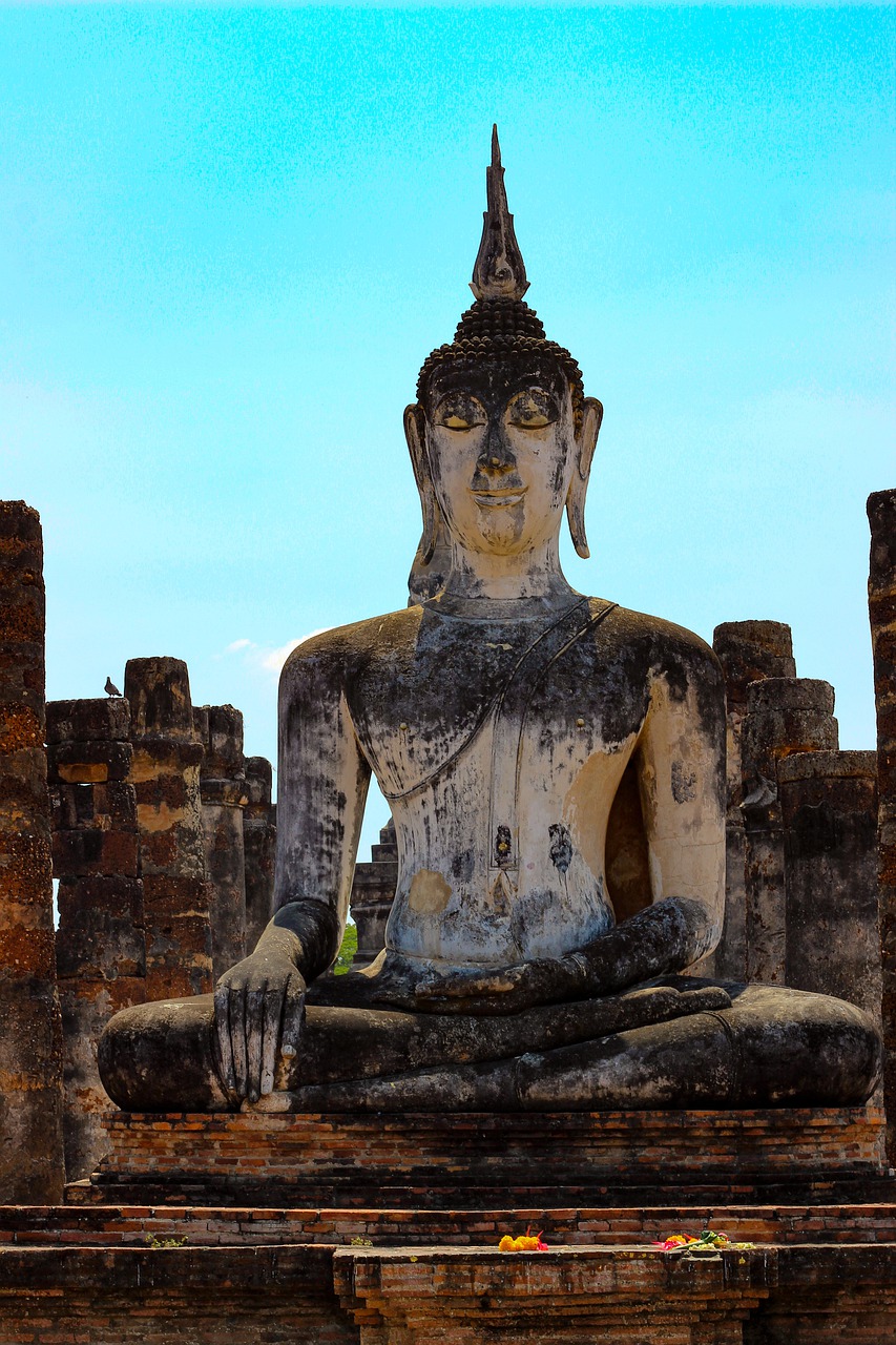 sukhothai  thailand  temple free photo