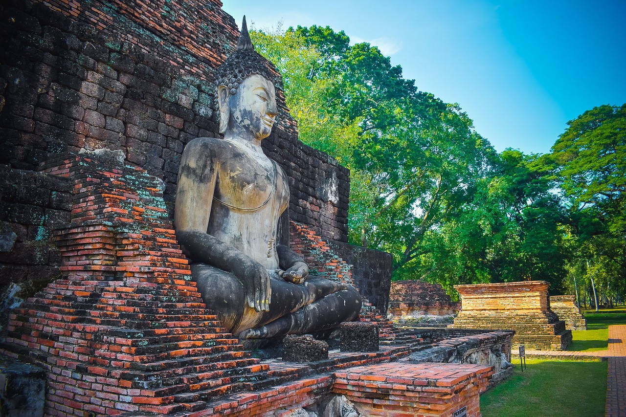 sukhothai historical park city of joy the ancient city free photo