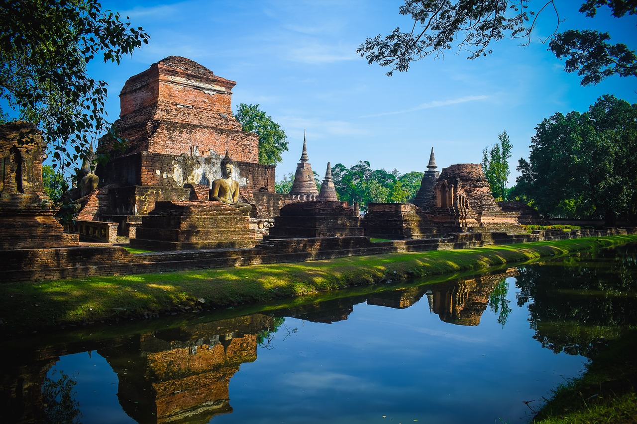 sukhothai historical park city of joy the ancient city free photo