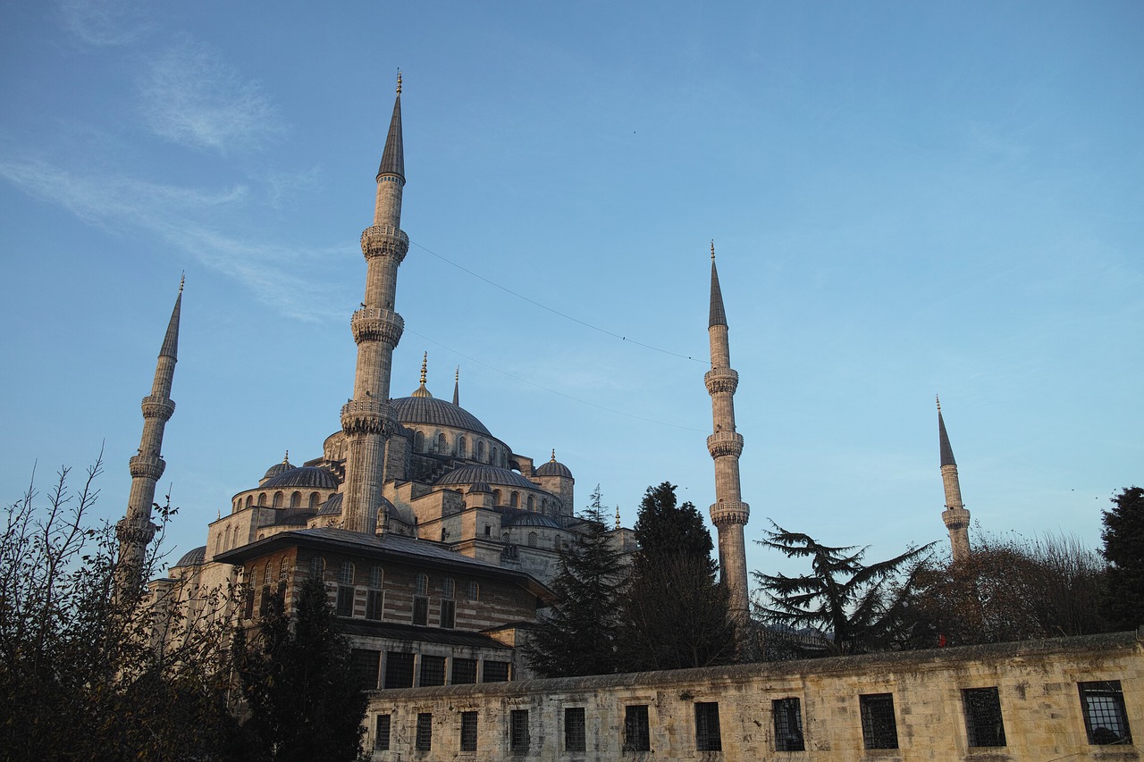 sultanahmet cami minaret free photo