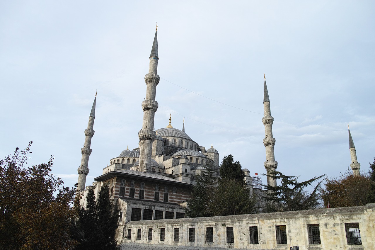 sultanahmet cami minaret free photo