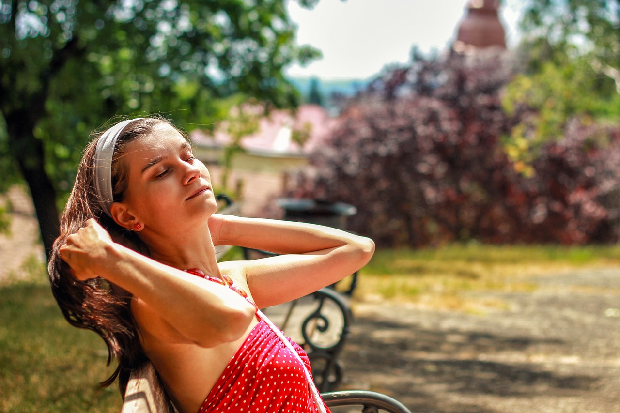 summer young woman woman free photo