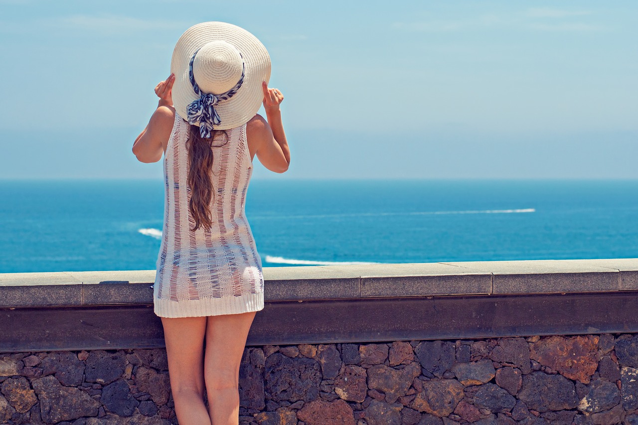 summer holiday young woman free photo