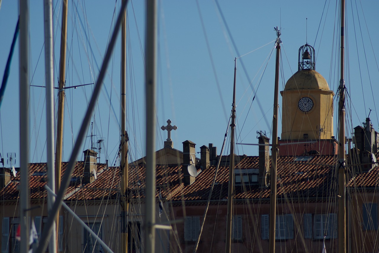 summer  saint-tropez  port free photo