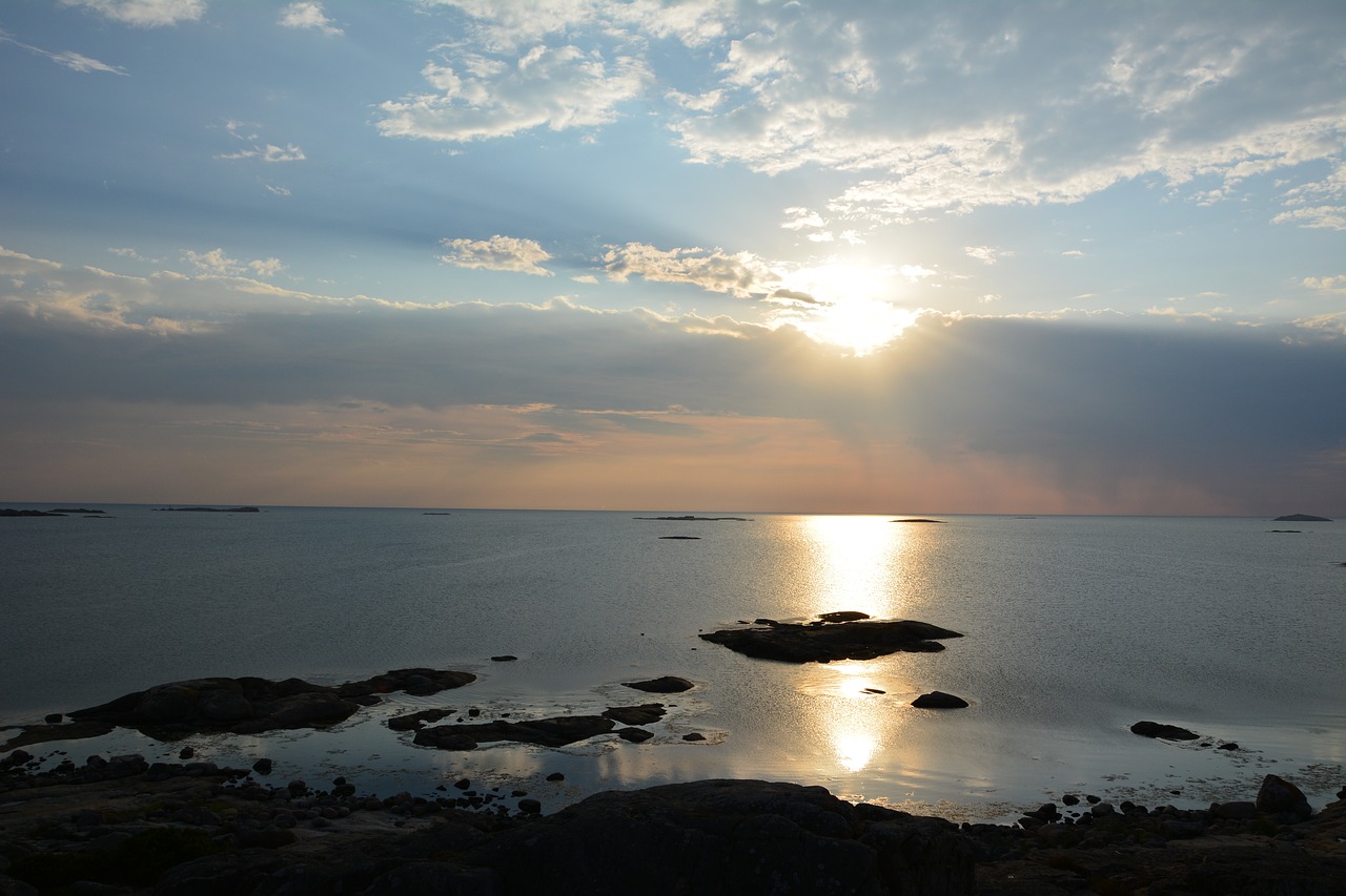 summer  sea  sunset free photo