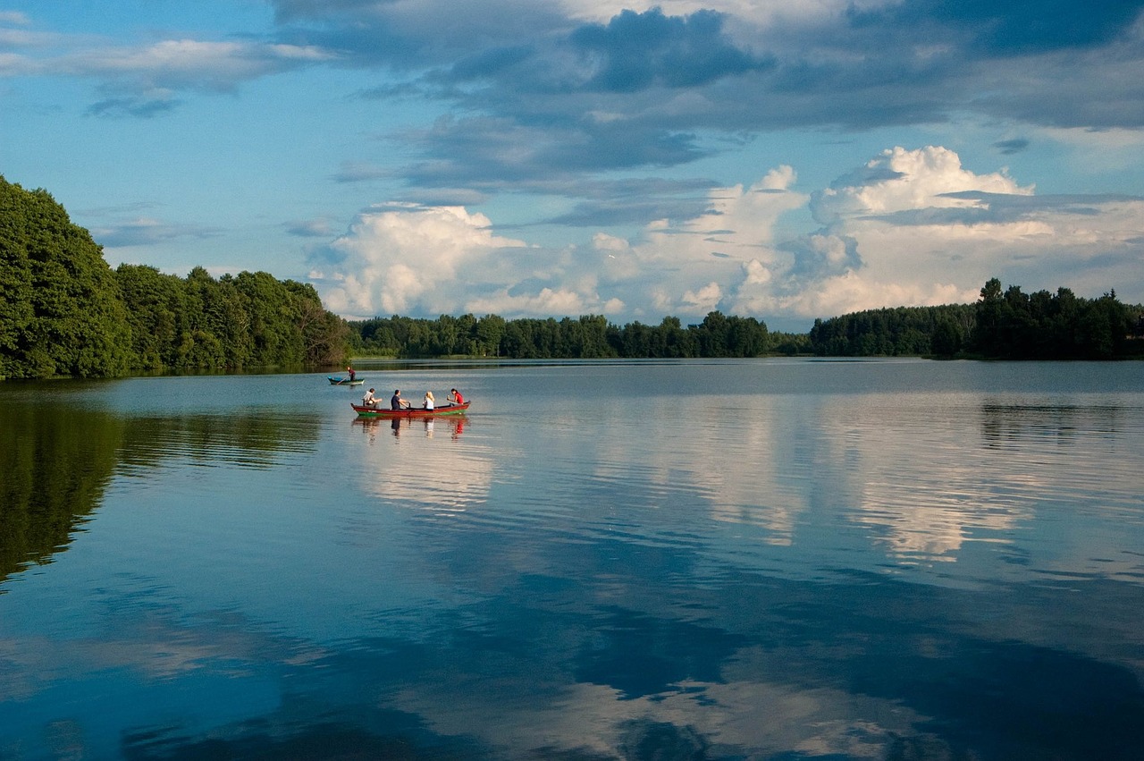 summer lake water free photo