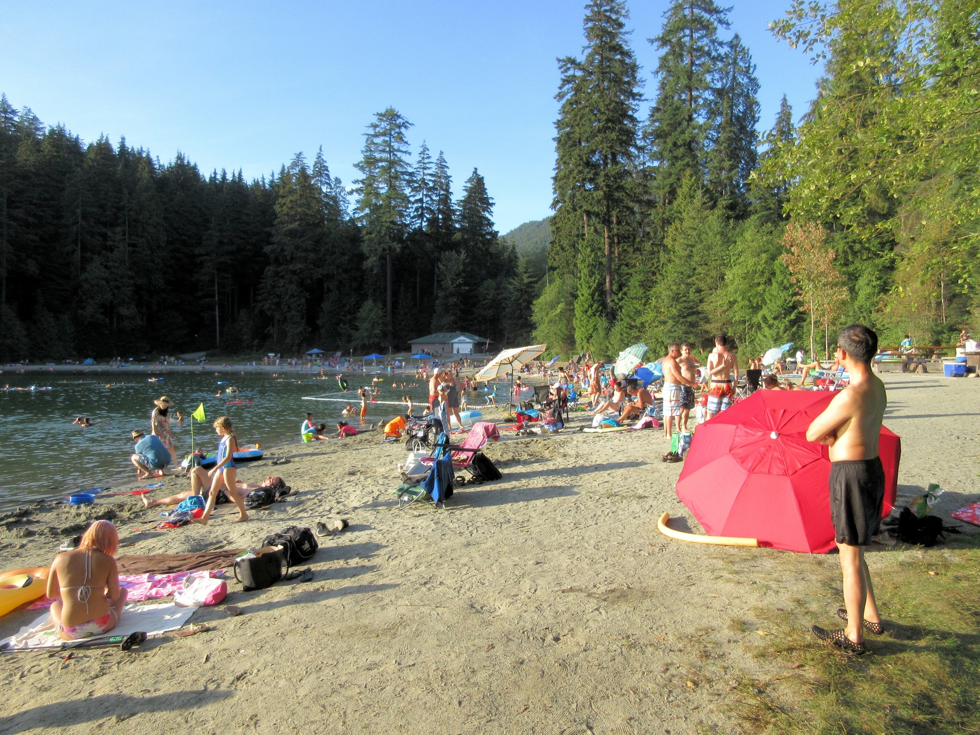 beach view summer free photo