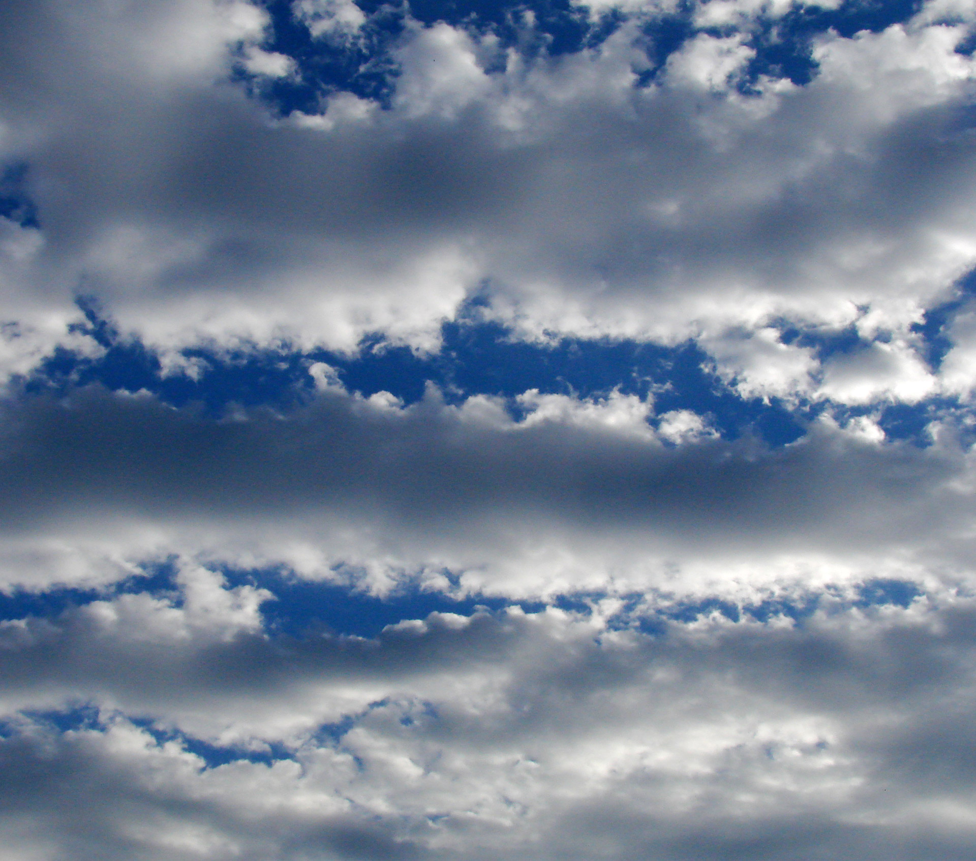 sky dark blue clouds free photo