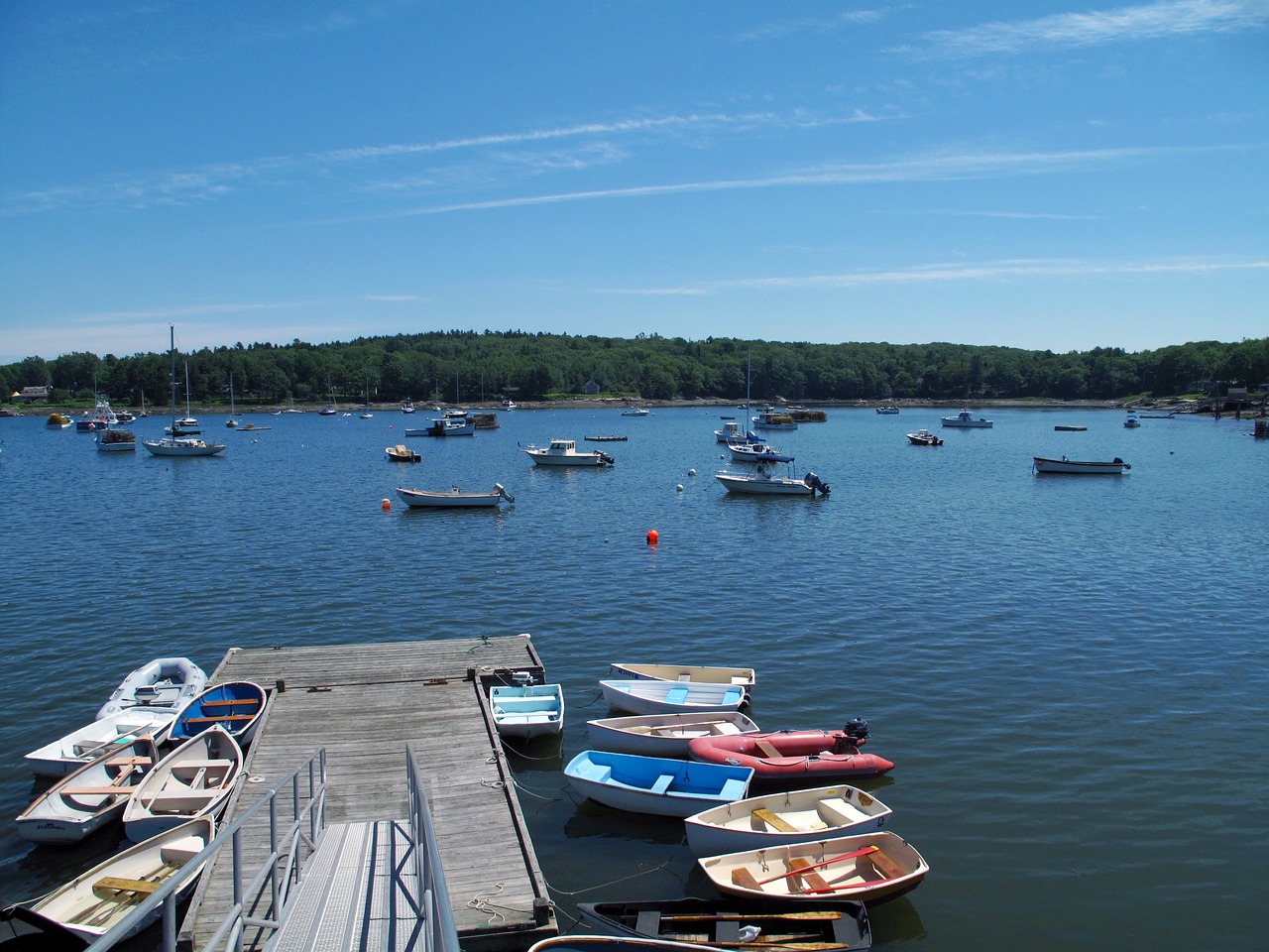 summer solstice hot weather lake free photo