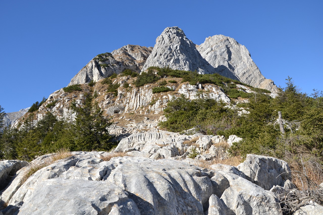 summit mountain stone free photo