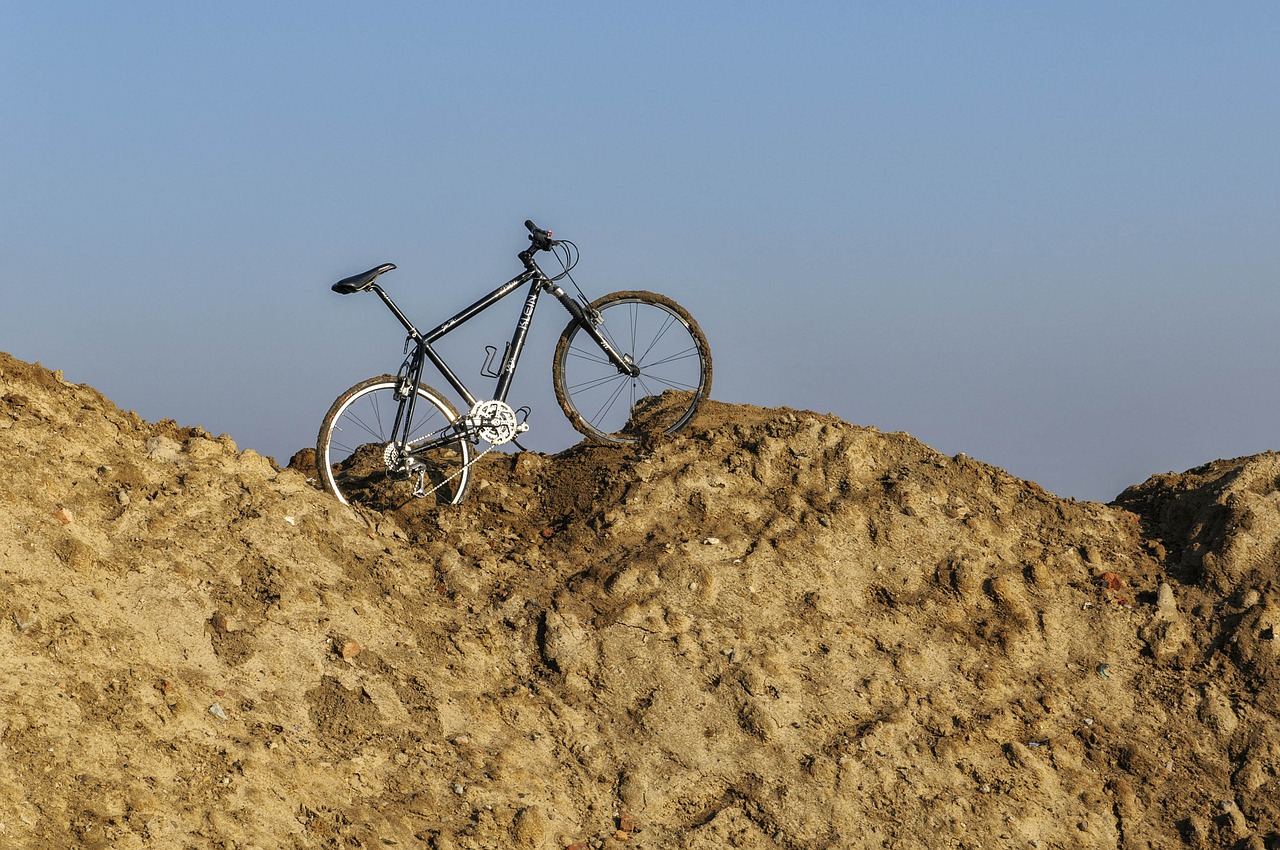 summit lost bike mud free photo