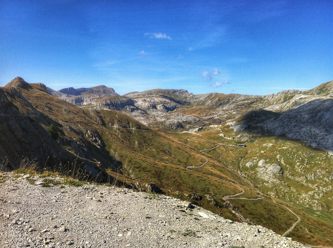 summit landscape mountains free photo