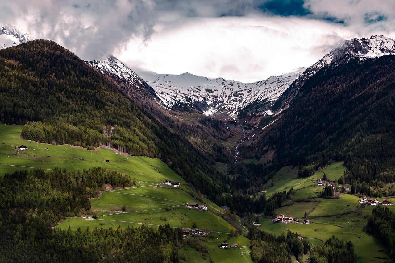 summit landscape mountains free photo