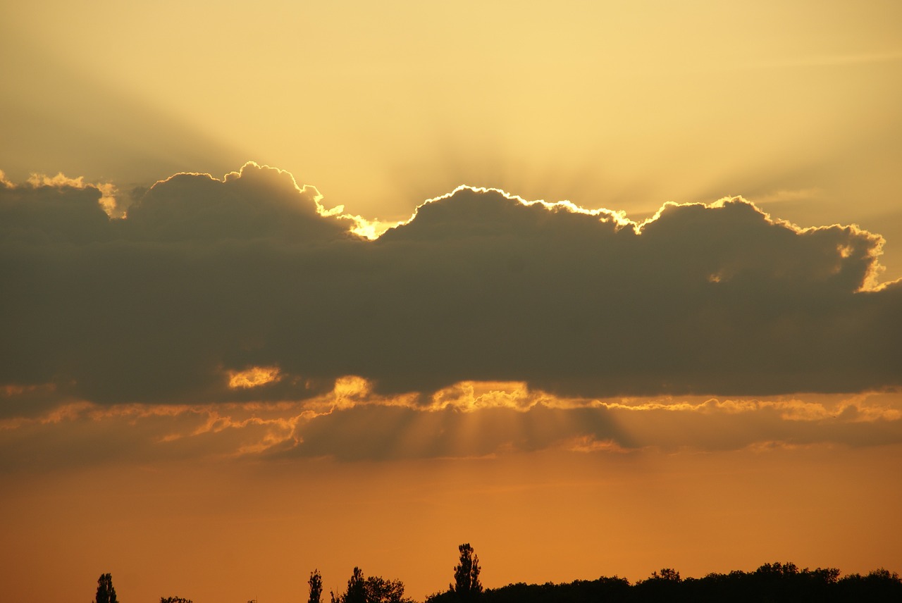 sun clouds sky free photo