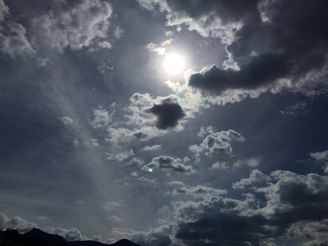 sun sky cloud free photo