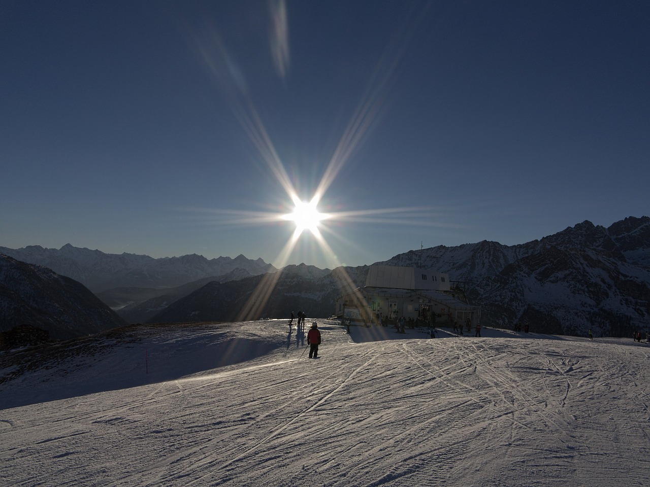 sun valtournenche cervinia free photo