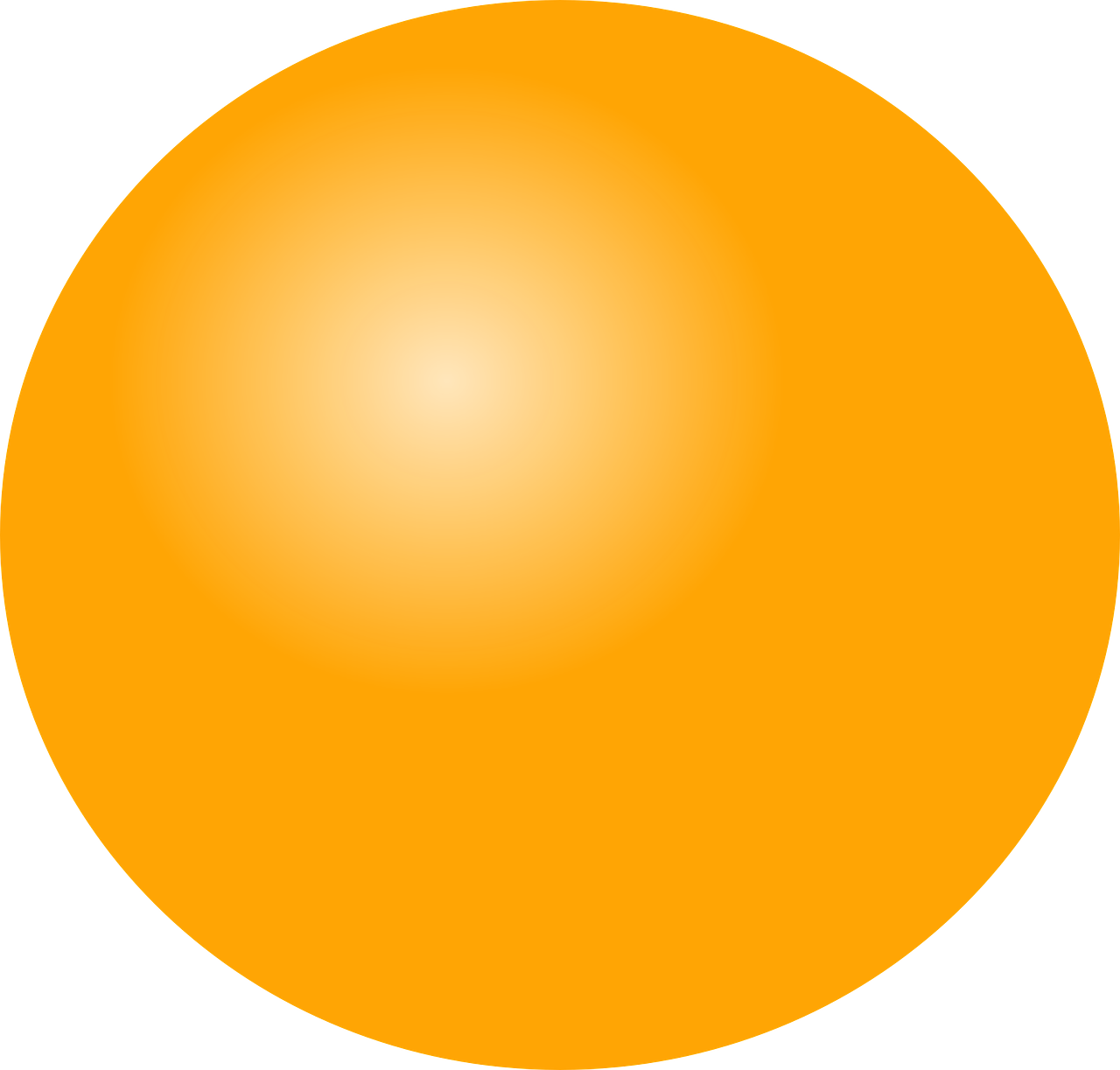 sun orange ball free photo