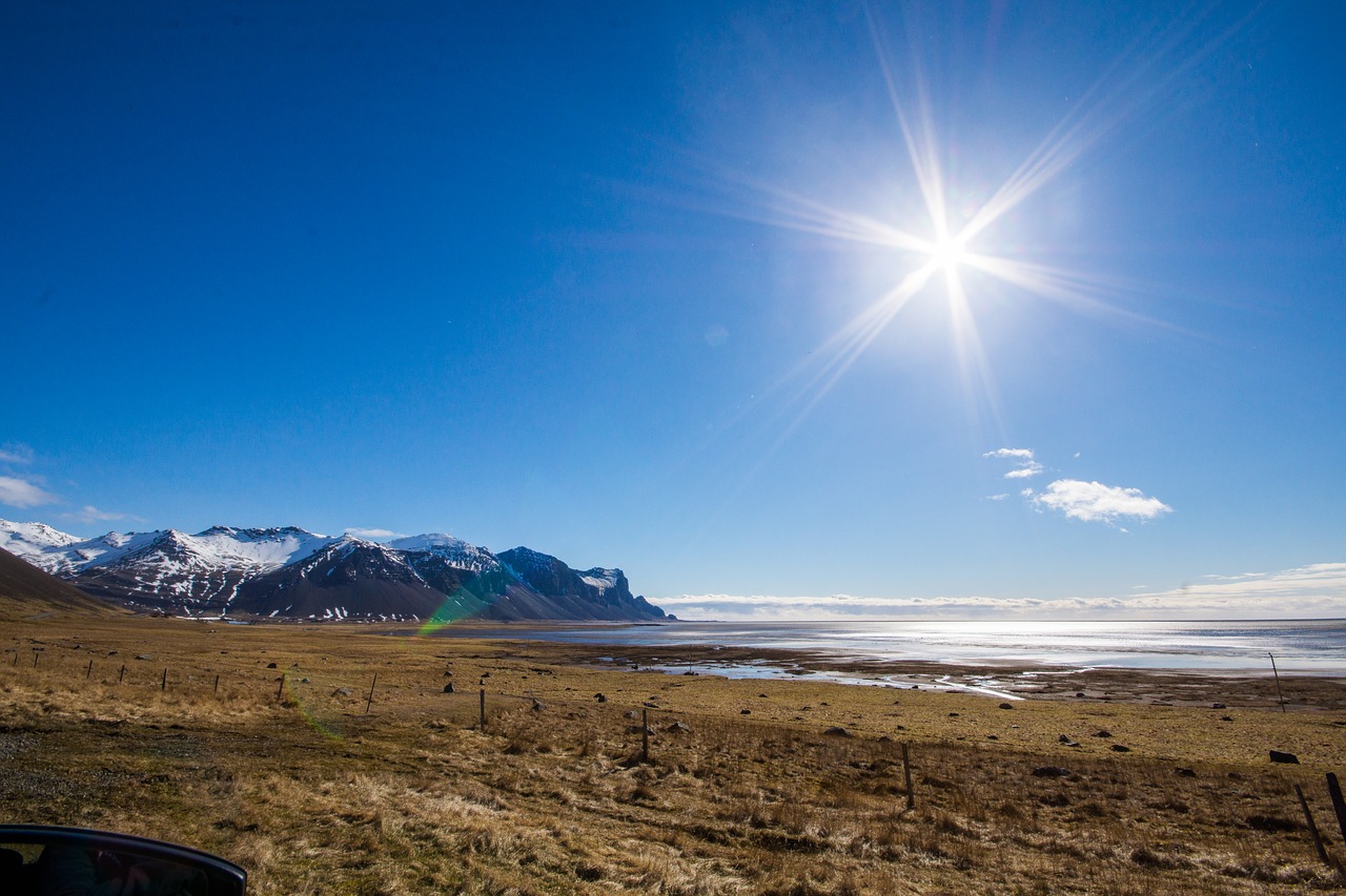 sun sunbeam sky free photo