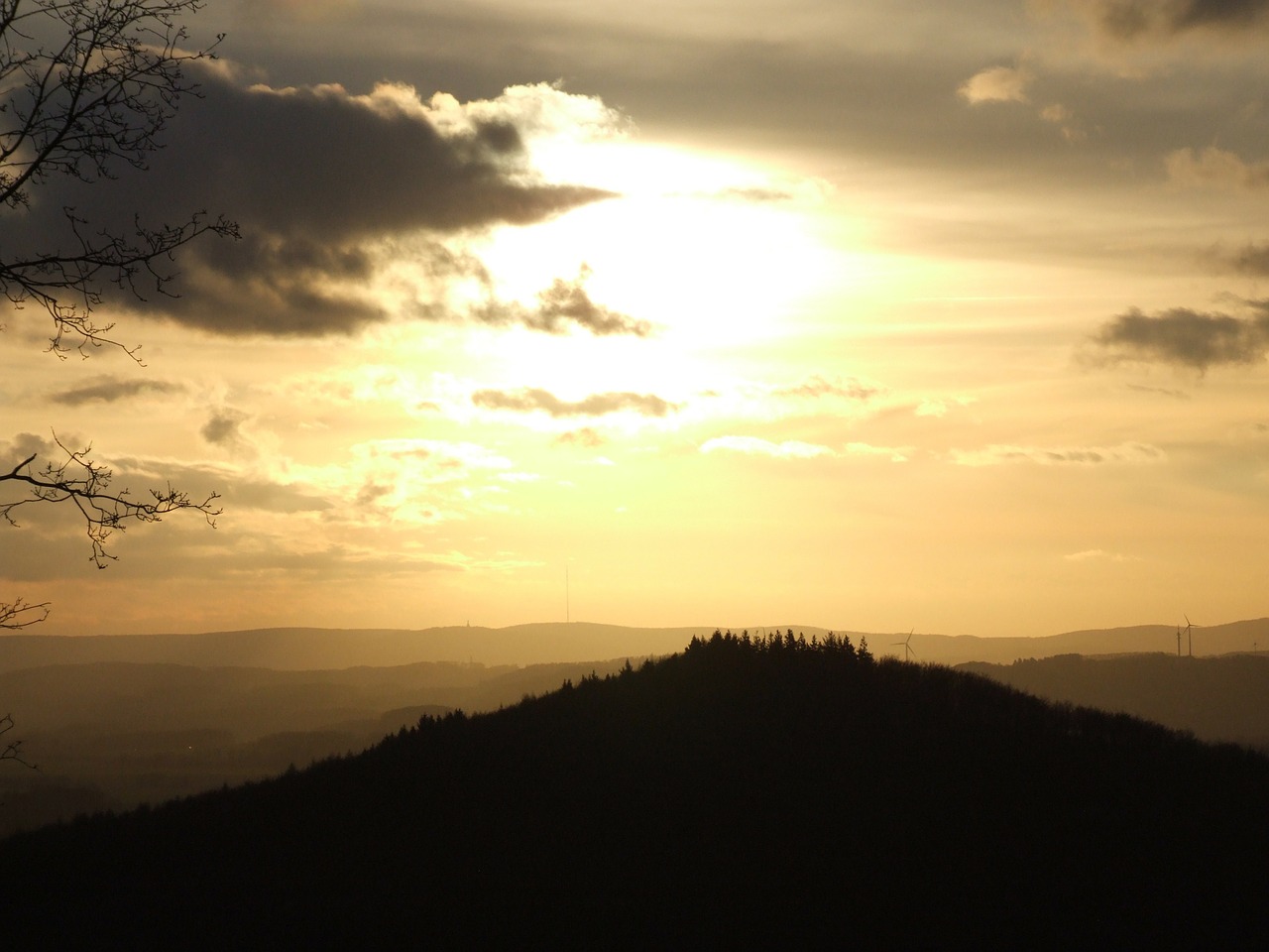 sun clouds mood free photo