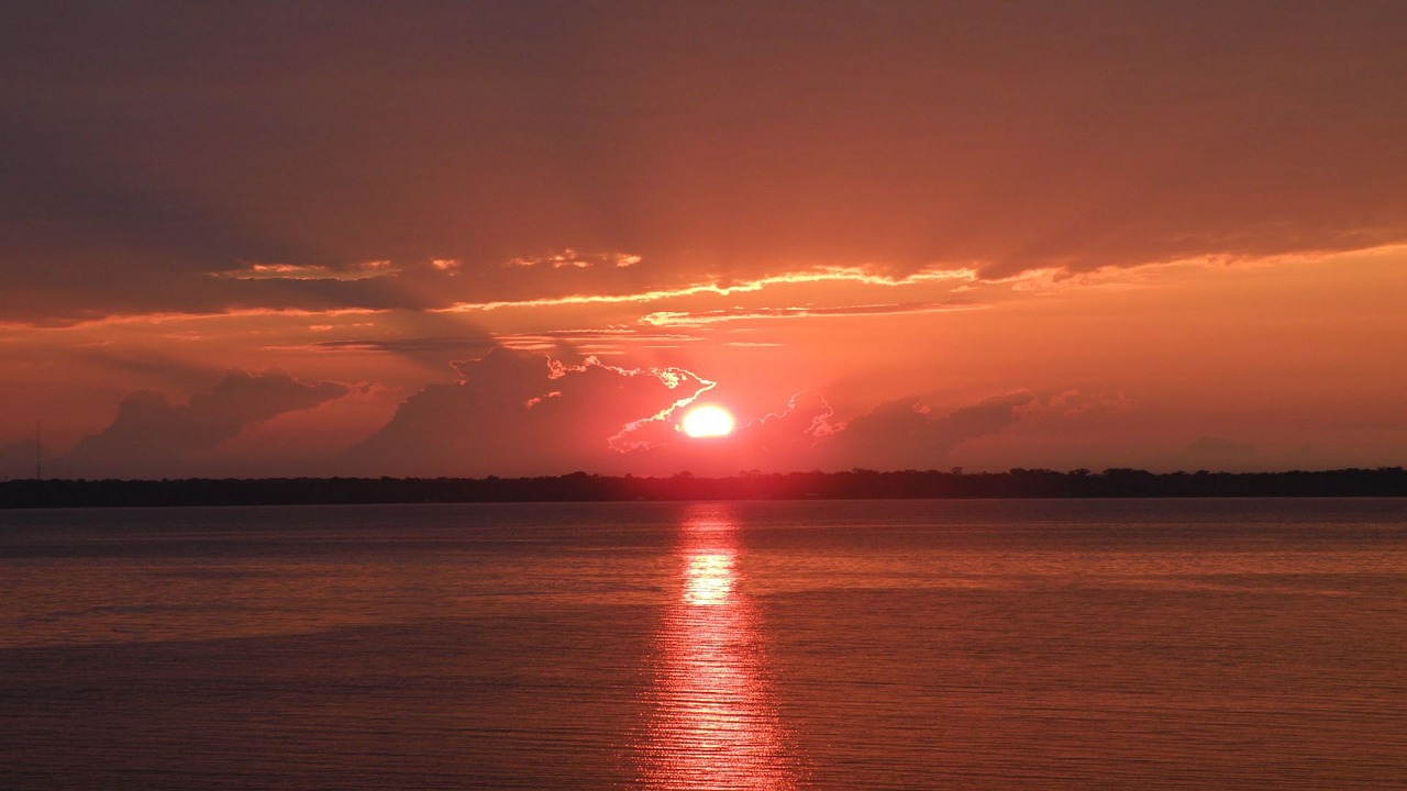 sun clouds sunrise free photo