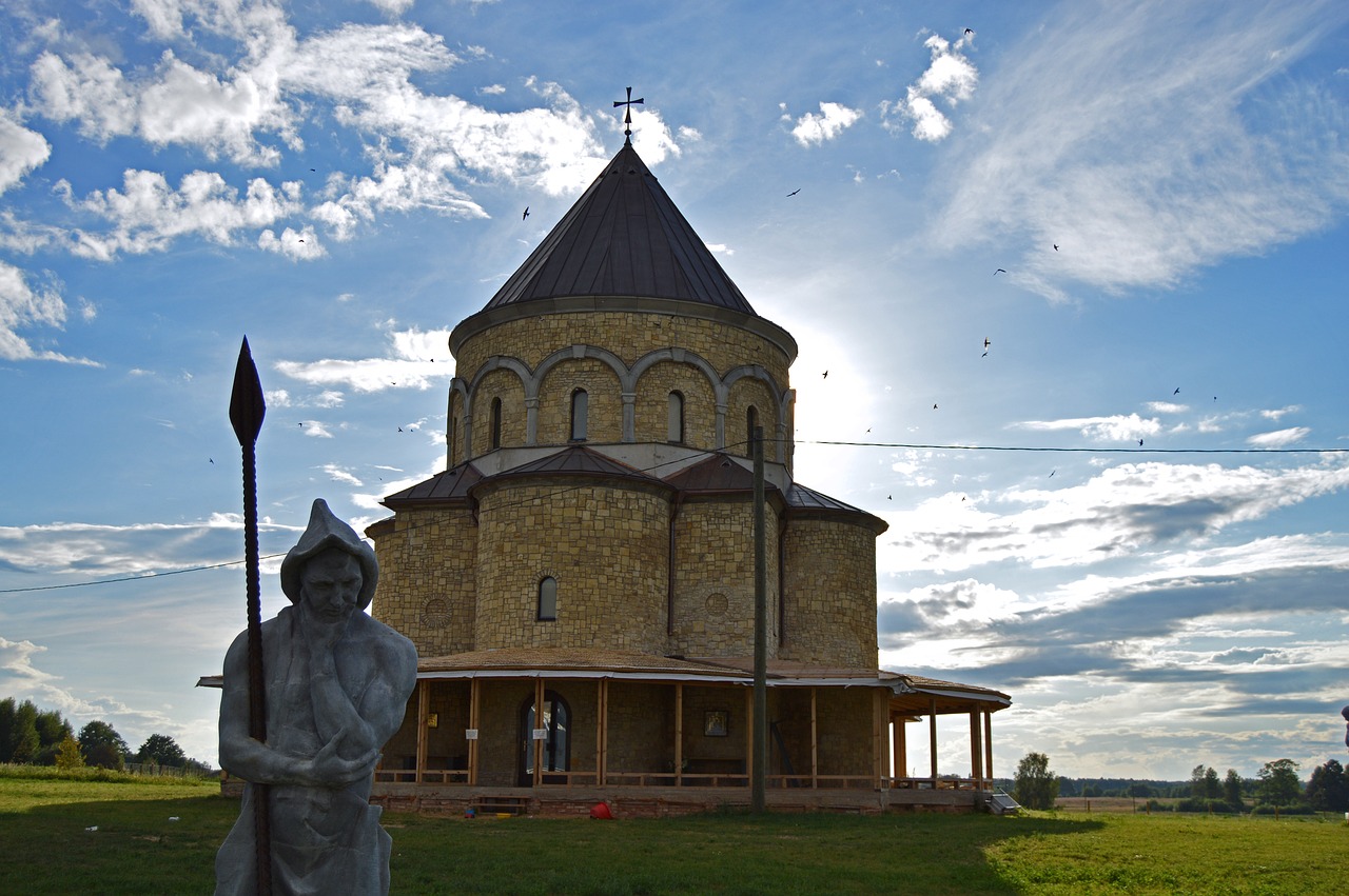 sun  temple  church free photo