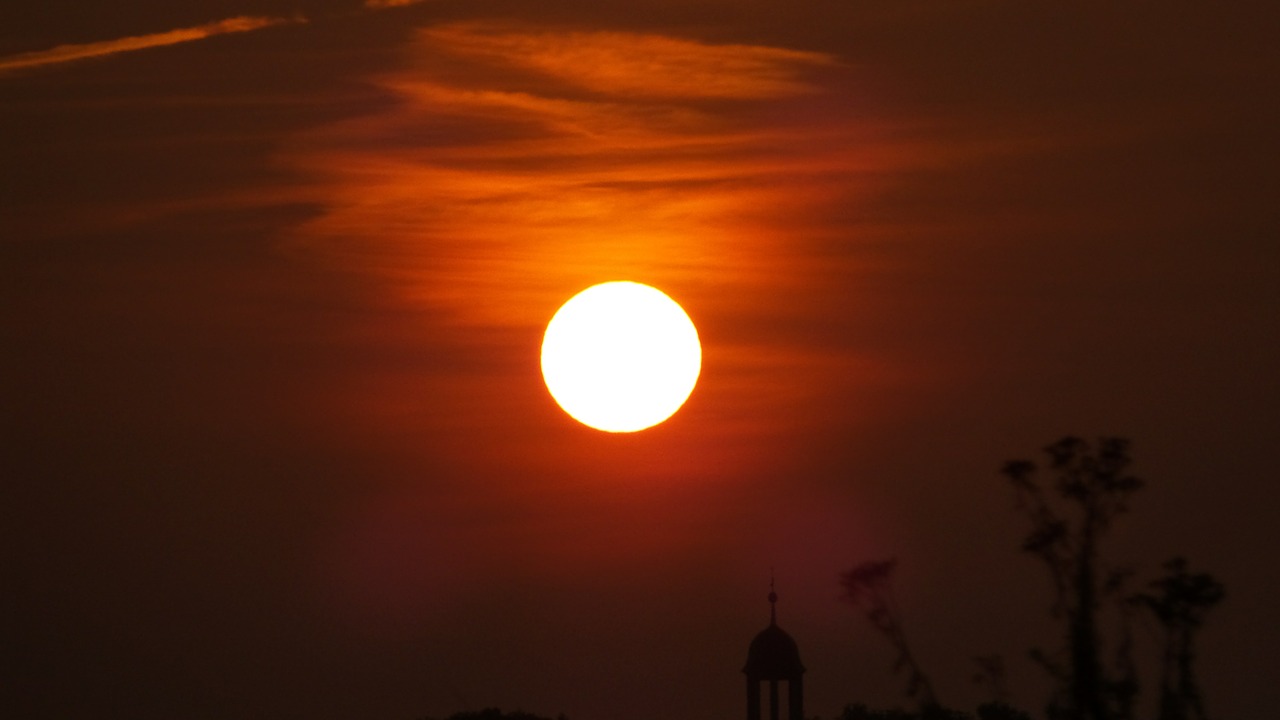 sun fireball sunrise free photo