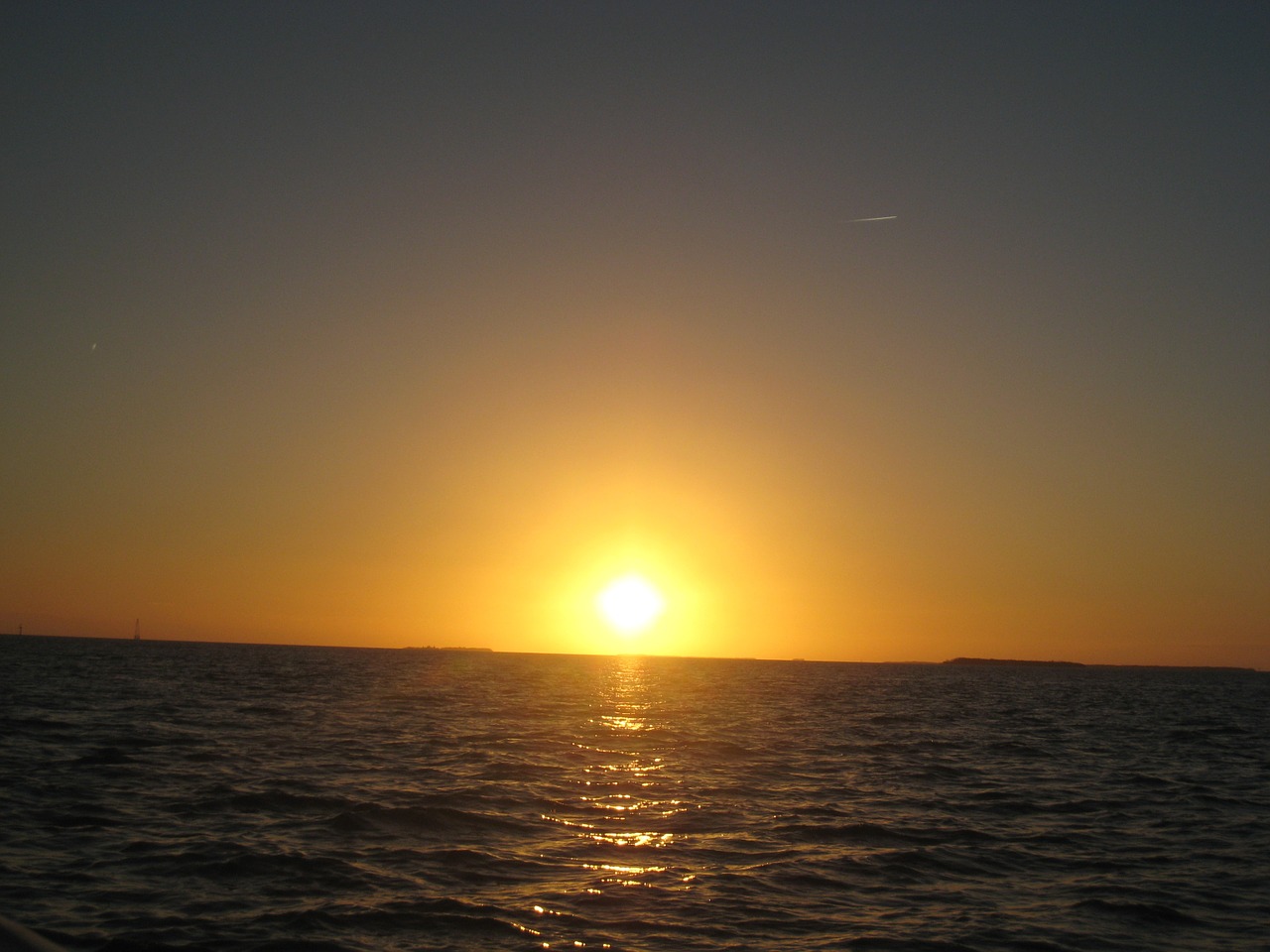 sun sunset sea free photo