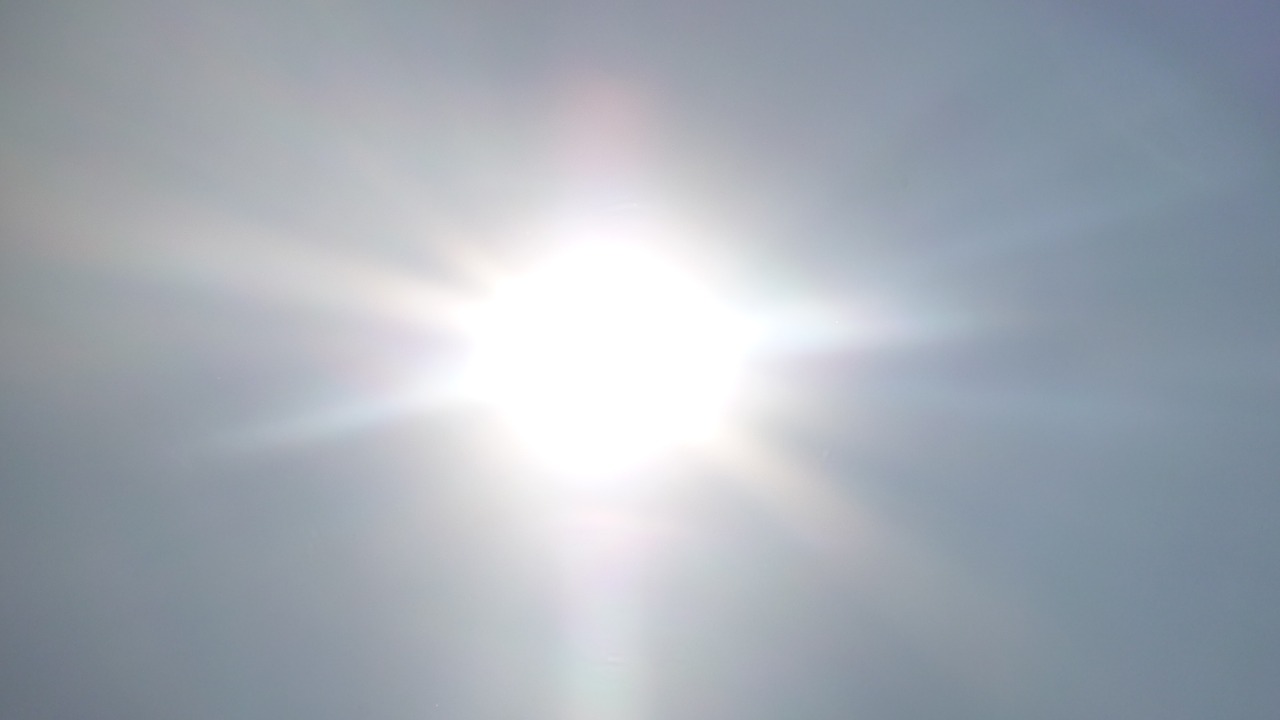sun sky rays free photo