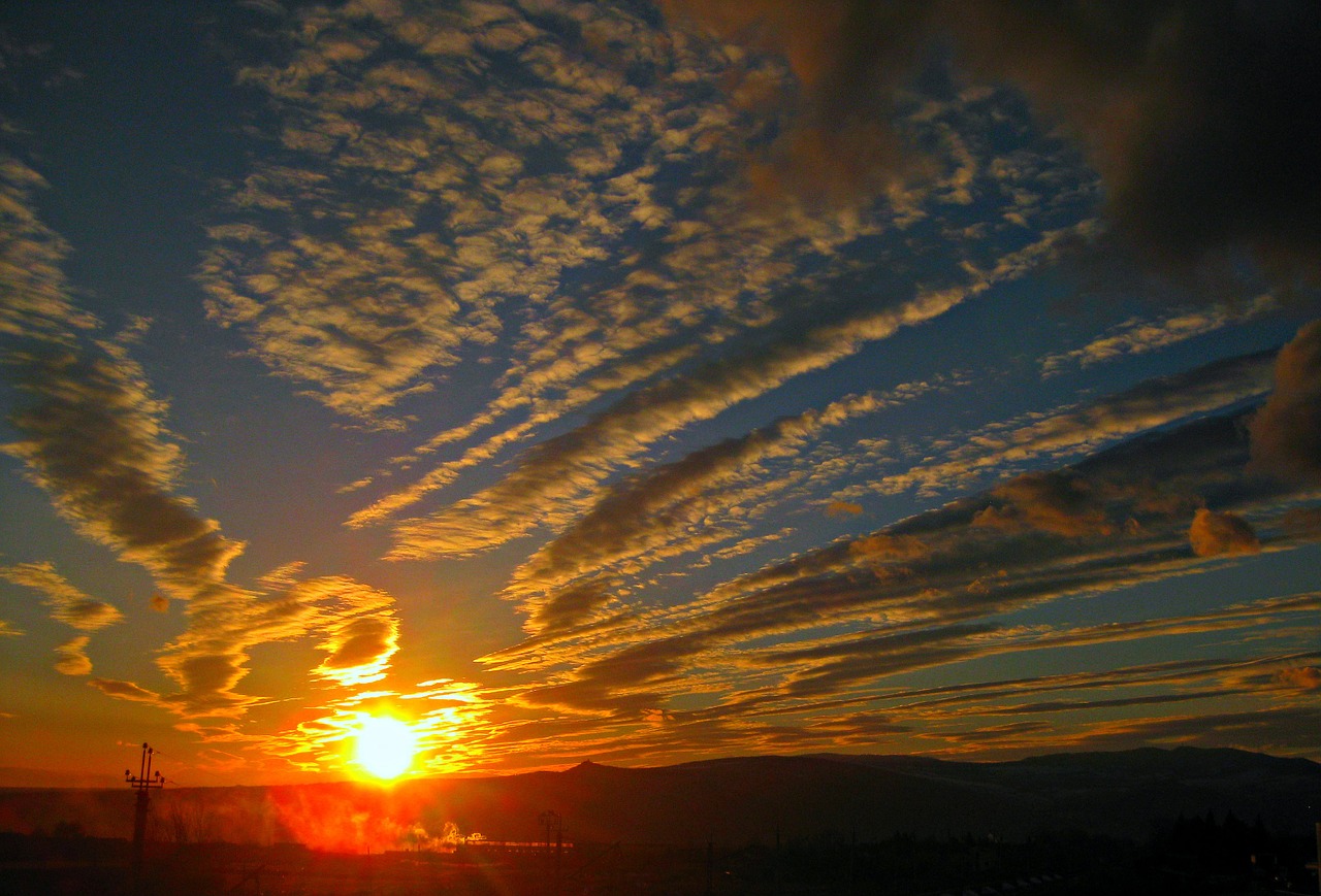 sun sunset tbilisi free photo