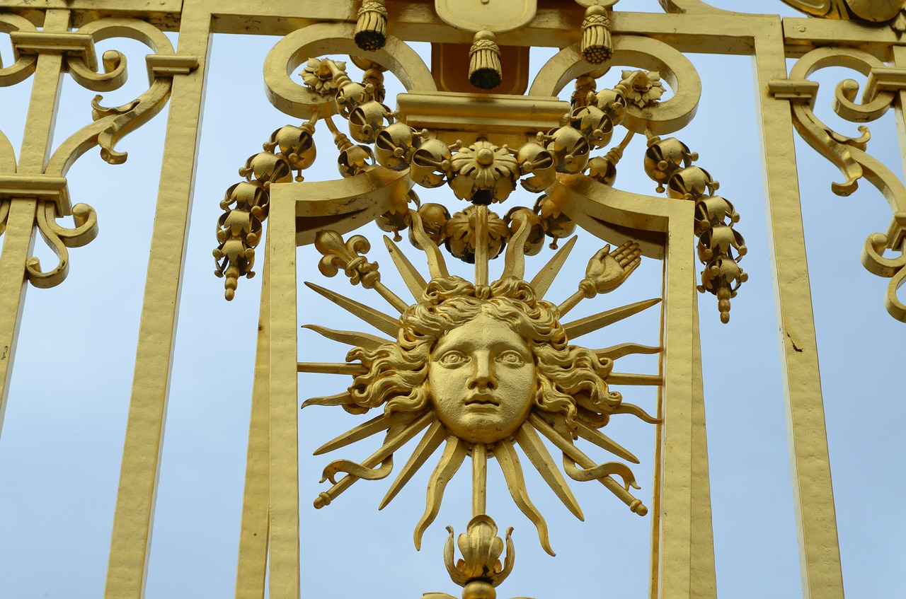 sun king versailles grid free photo