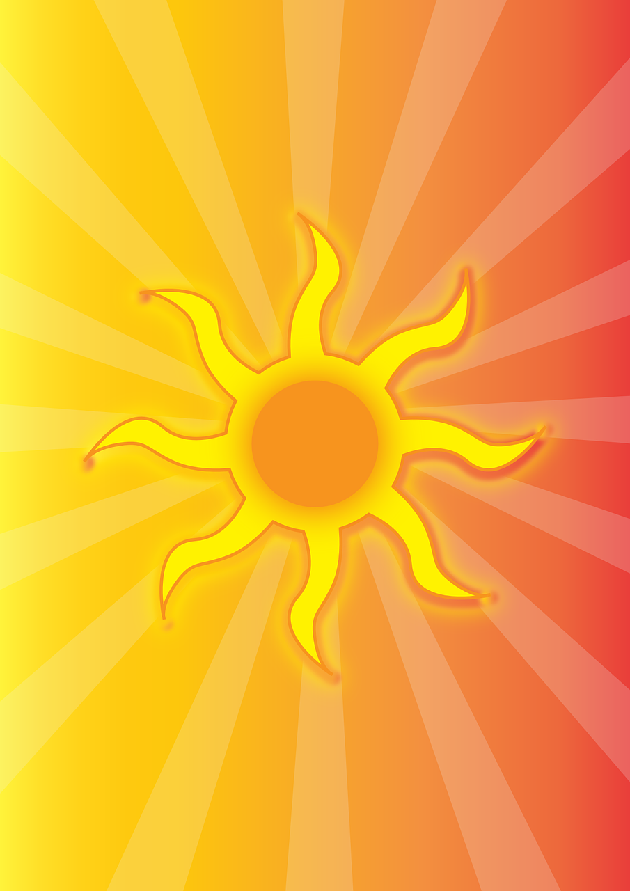sun vector travel background holiday free photo