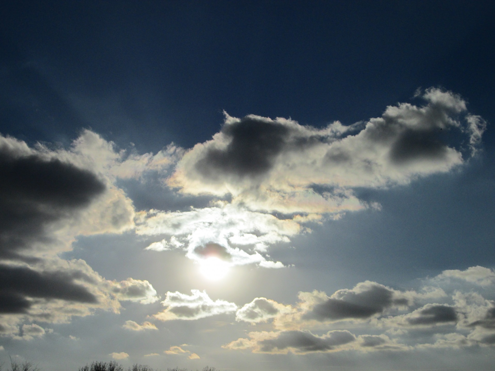 sun clouds sky free photo