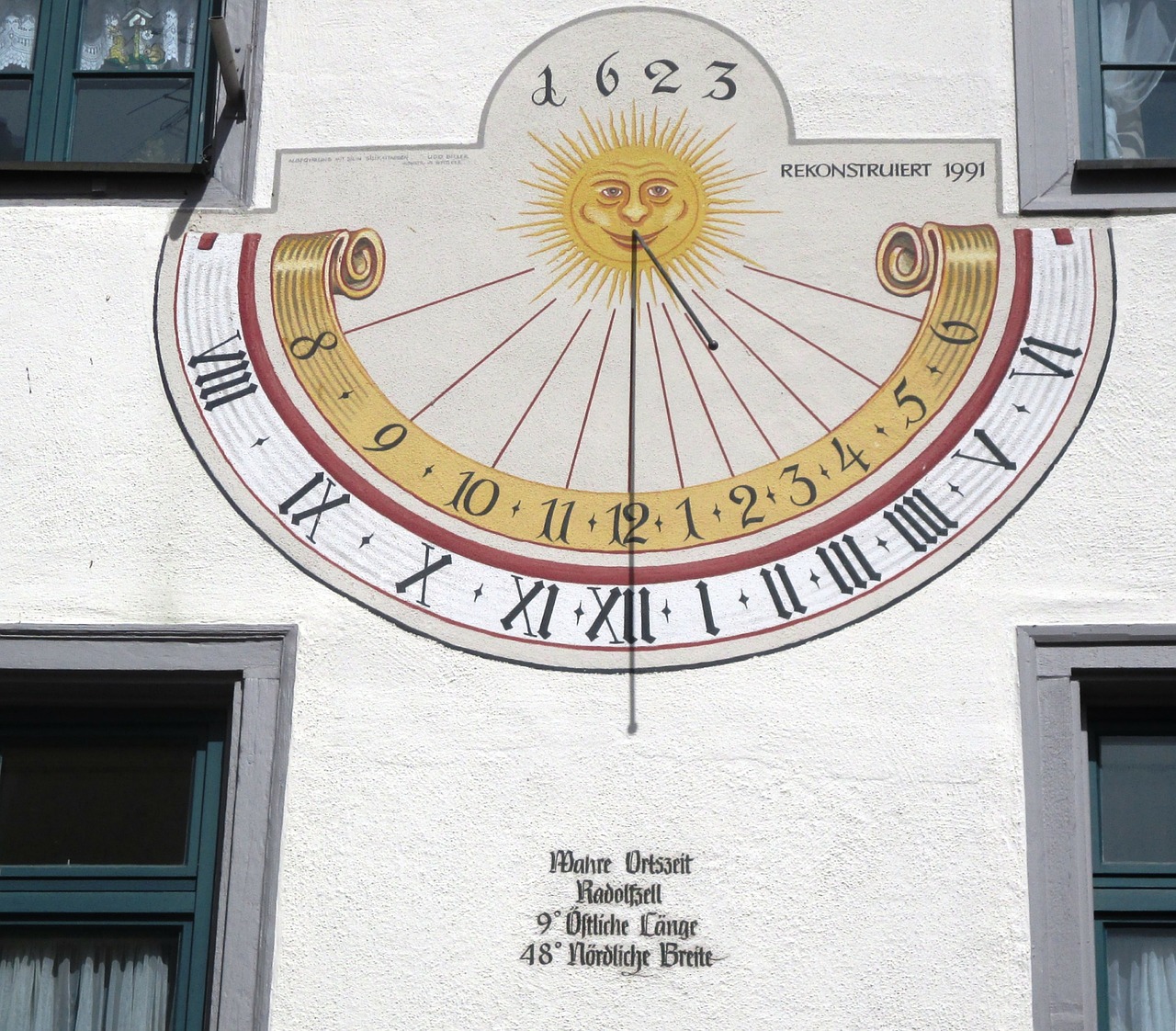sundial time clock free photo