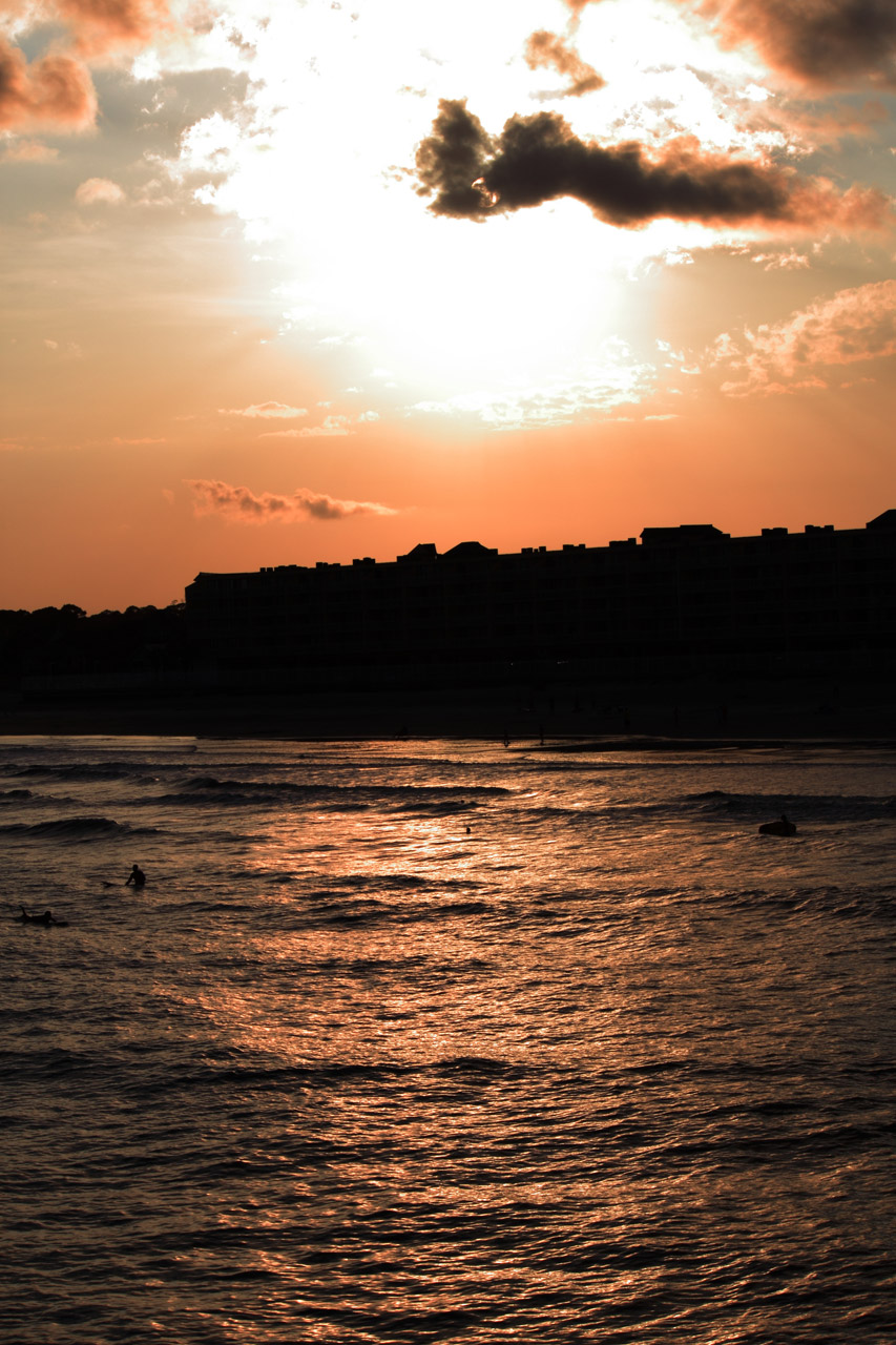sun sunset beach free photo