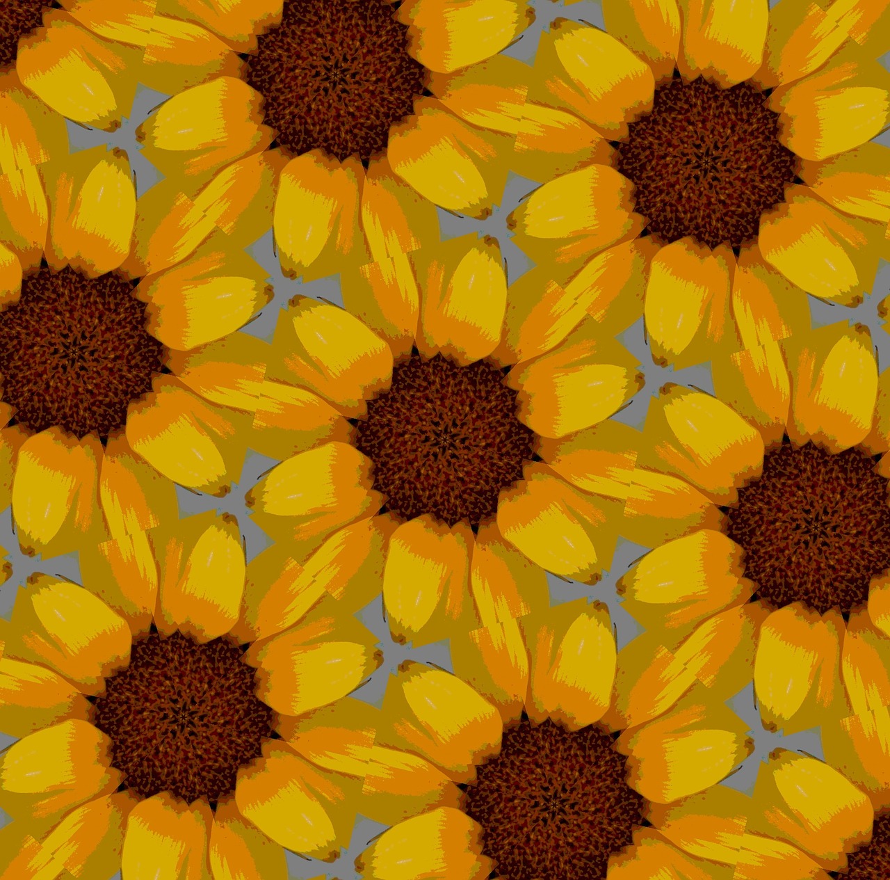 sunflower background paper free photo