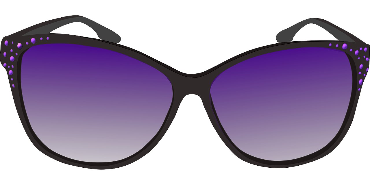 sunglasses glasses purple free photo