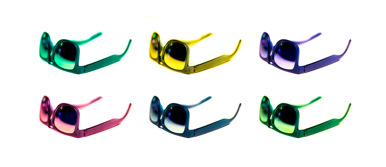 sunglasses colors colorful free photo