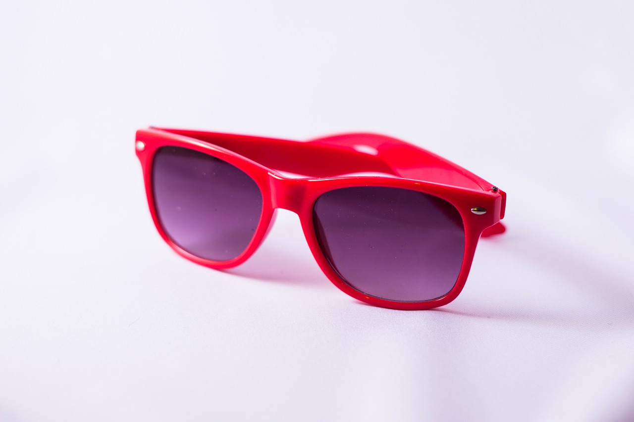 sunglasses sun red free photo