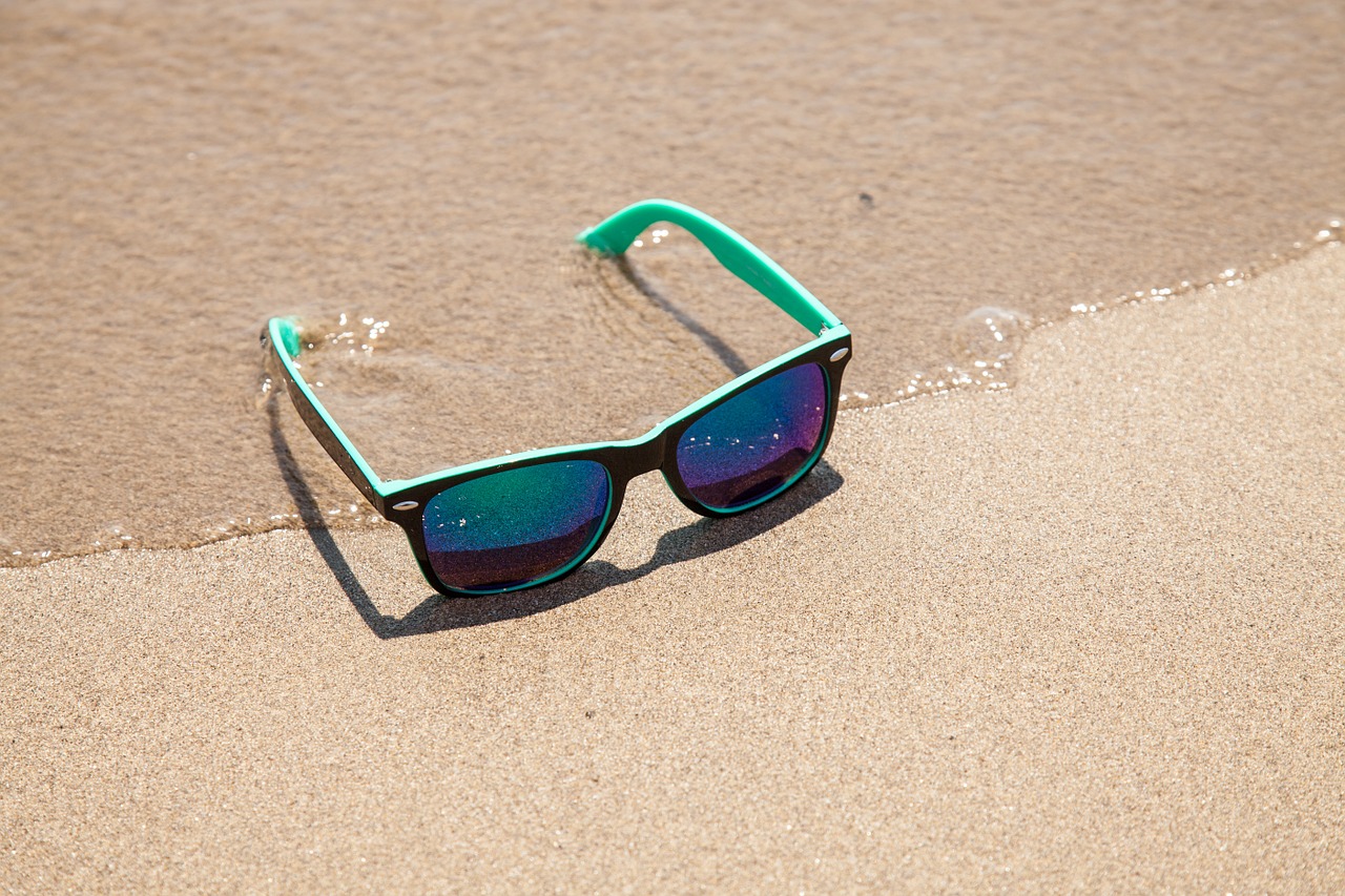 sunglasses sun protection beach free photo
