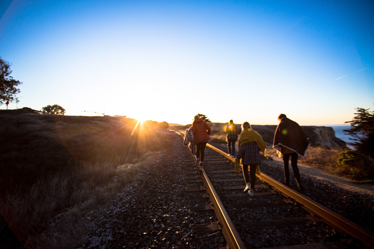 sunlight sunrise sunset free photo