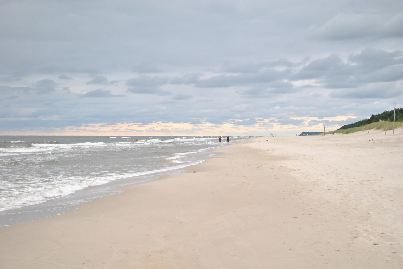 sunny  sand  the coast free photo