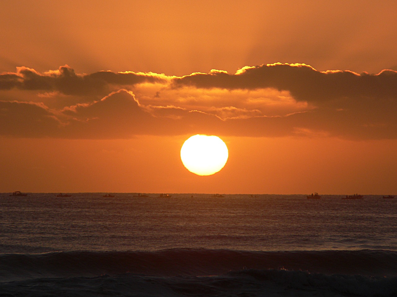 sunrise landscape horizon free photo