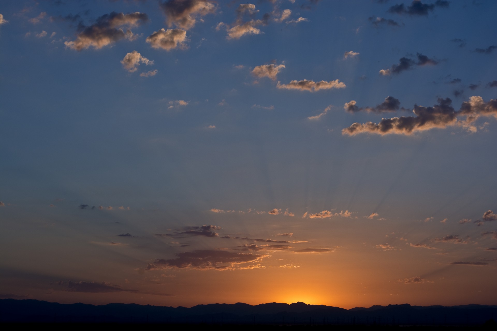 arizona sunrise light free photo