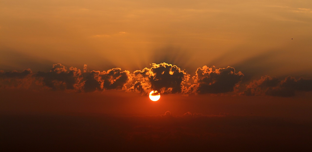 sunrise cloud twilight free photo