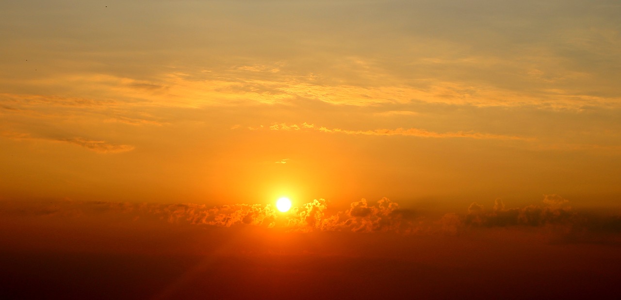 sunrise cloud twilight free photo