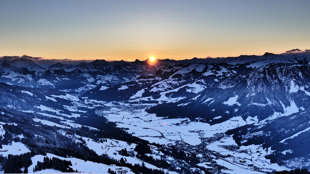 sunrise high salve austria morning mood most mountain free photo